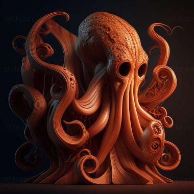 3D модель Muusoctopus (STL)